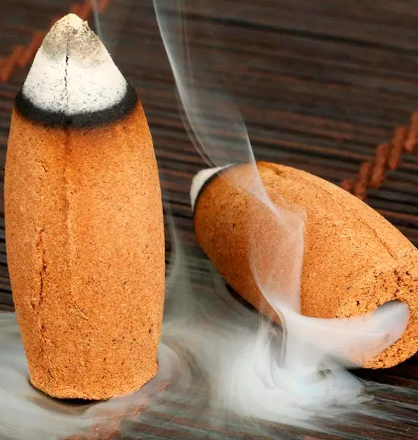 Premium cones for creating stunning reverse-flow incense visuals.